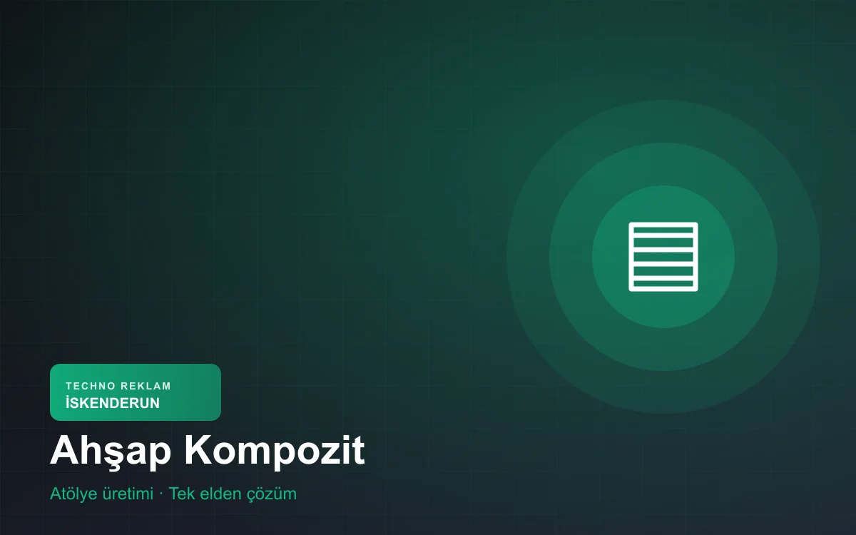 Ahşap Kompozit Kaplama