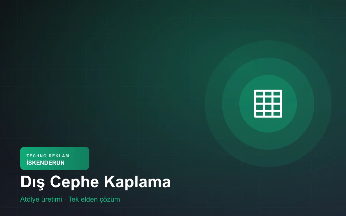 Dış Cephe Kaplama Sistemleri