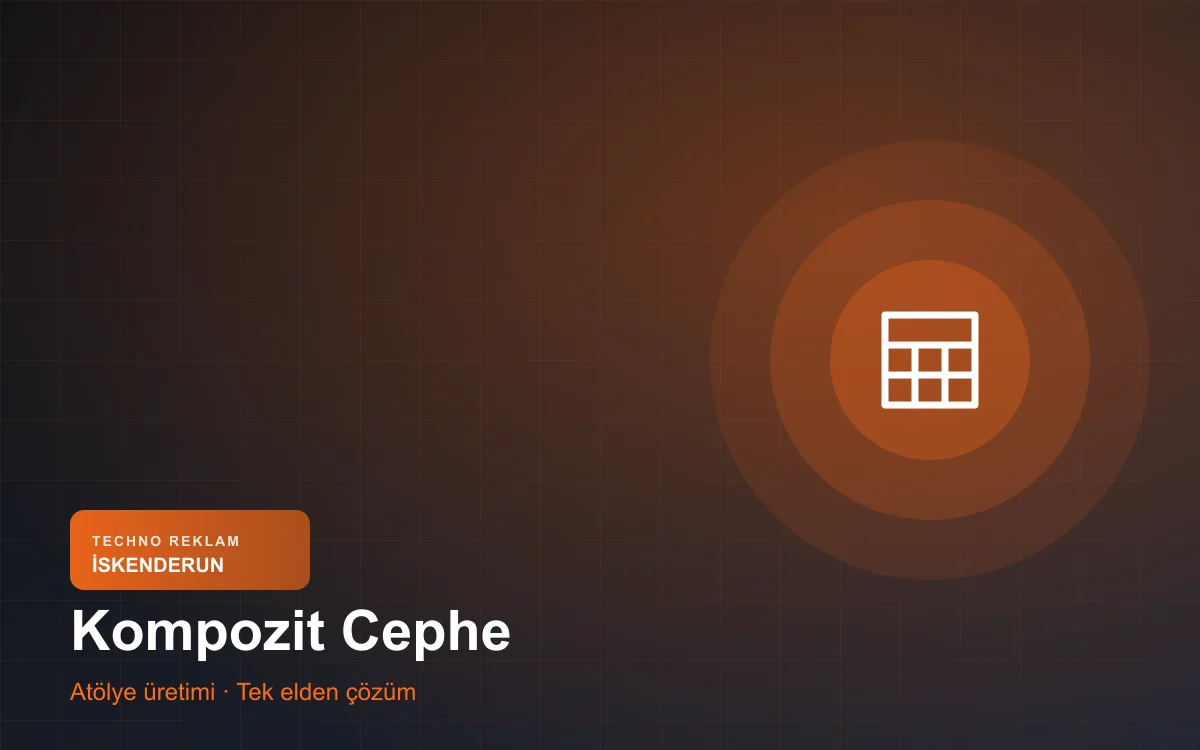 Kompozit Cephe Giydirme