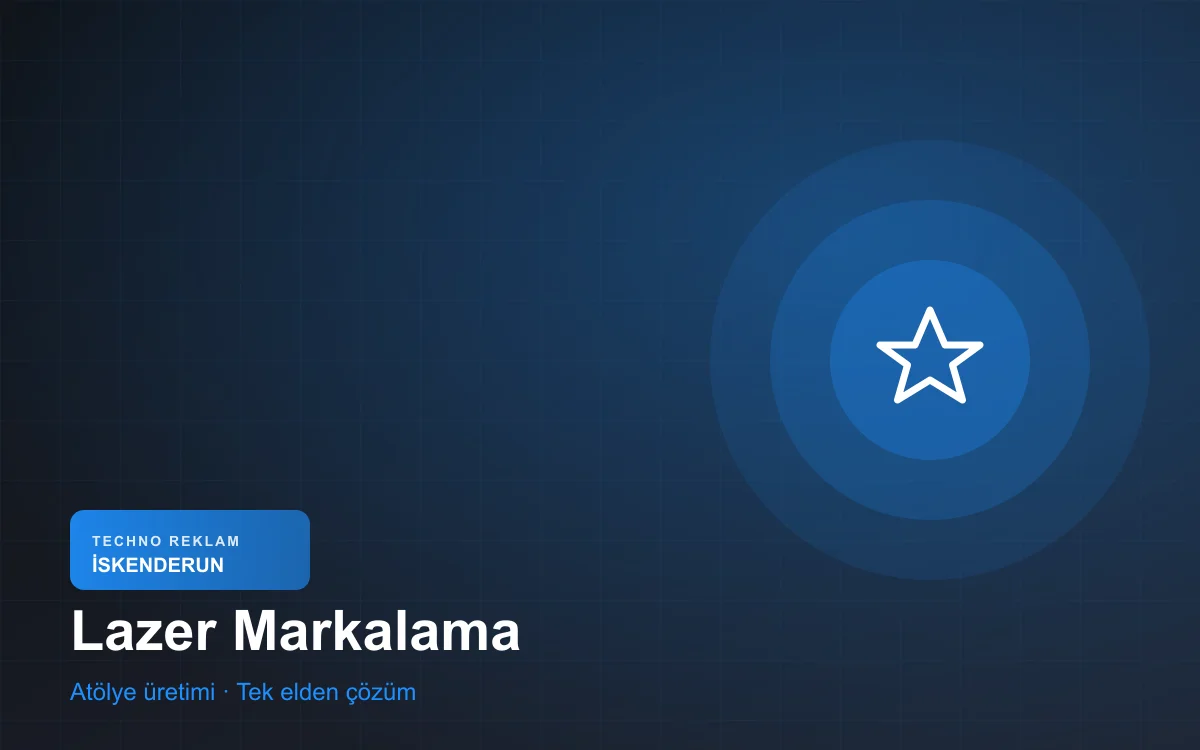 Lazer Markalama